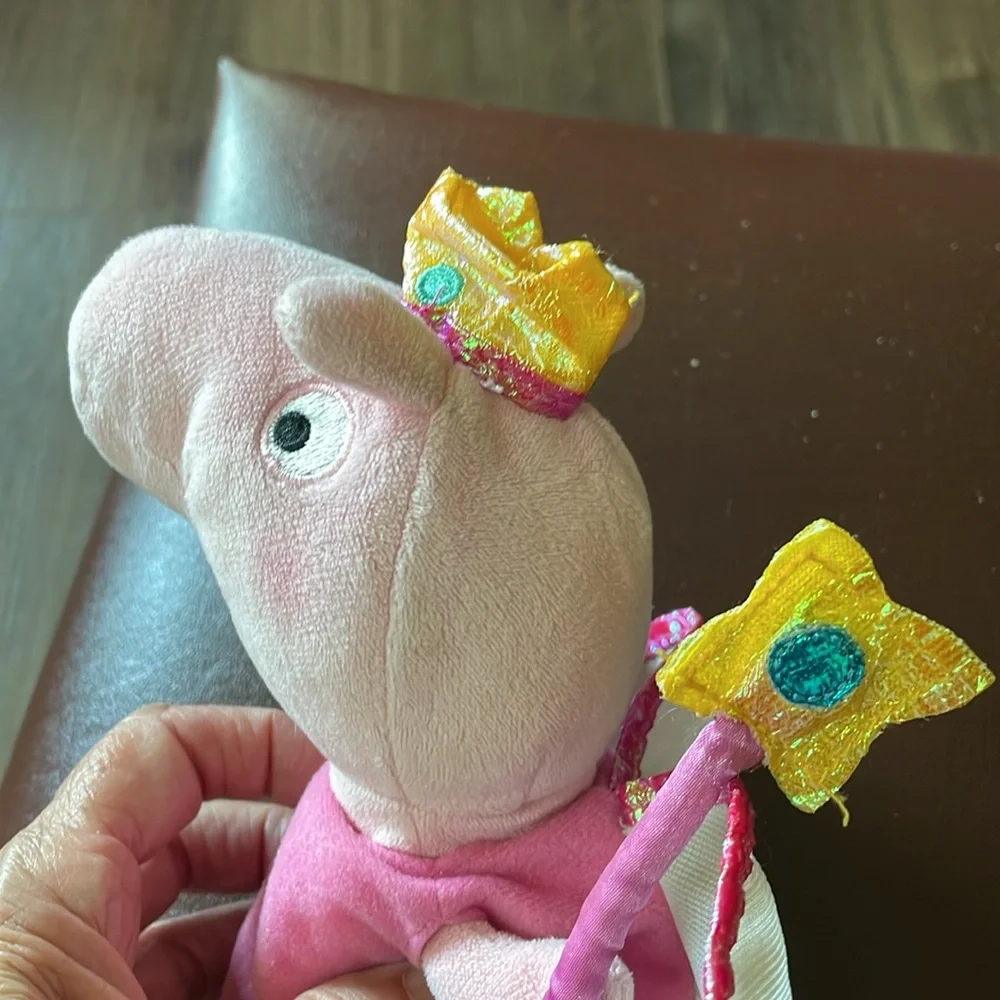 TY PRINCESS PEPPA FAIRY Plush Stuffed Animal